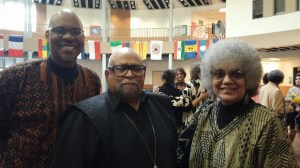Gregory, Dr. Karenga and wife Tiamoyo